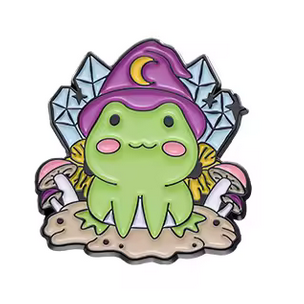Pin Magic Frog – Crystal Witch