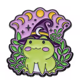 Pin Magic Frog – Moon Witch