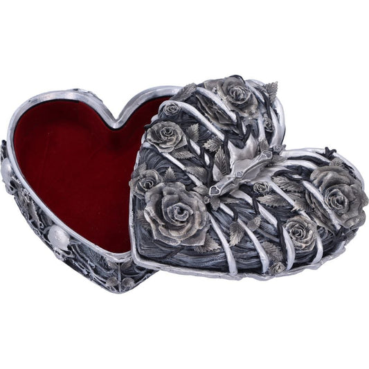 Skrin Caged Heart Box (10.5cm) - Fatima.Dk
