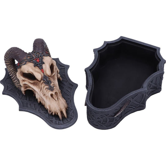 Skrin Dragon Skull Box (17.7cm) - Fatima.Dk