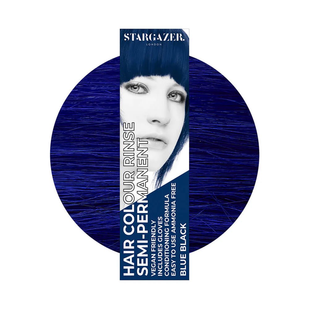Stargazer Hårfarve Blue Black (70ml) - Fatima.Dk