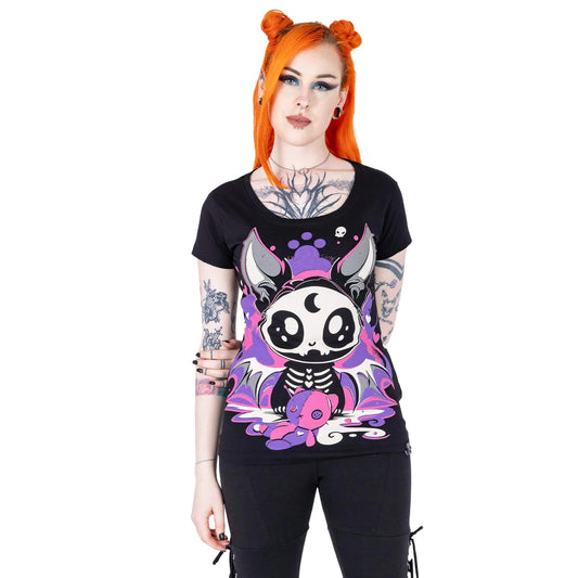 T-shirt Bat Doll - Fatima.Dk