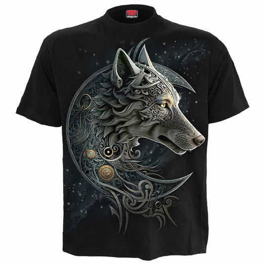 T-shirt Spiral Celtic Wolf - Fatima.Dk