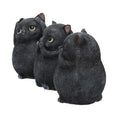 Load image into Gallery viewer, Three Wise Fat Cats (8.5cm) - Fatima.Dk
