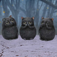 Load image into Gallery viewer, Three Wise Fat Cats (8.5cm) - Fatima.Dk
