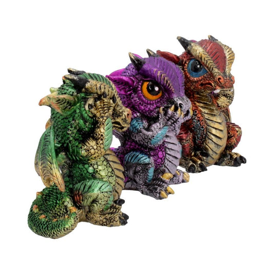 Figure Dragon Three Wiselings 8.5cm