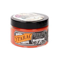 Load image into Gallery viewer, En 115 ml krukke Hermans Hårfarve i "Tara Tangerine," denne veganske semi-permanente hårfarve har en vintage-stil etiket og kommer i en orange beholder med et sort låg, der viser sin Hermans arv.
