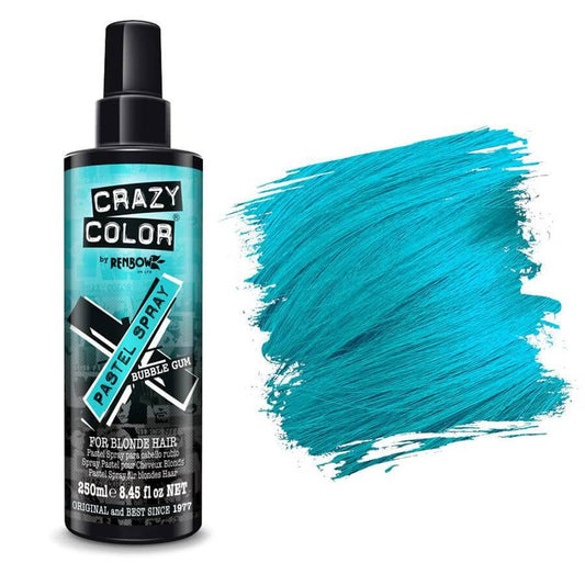 Crazy Color Pastel Spray Bubblegum Blue - Crazy Color - Fatima.Dk