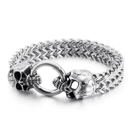 Armbånd Skull Chains - Fatima.Dk