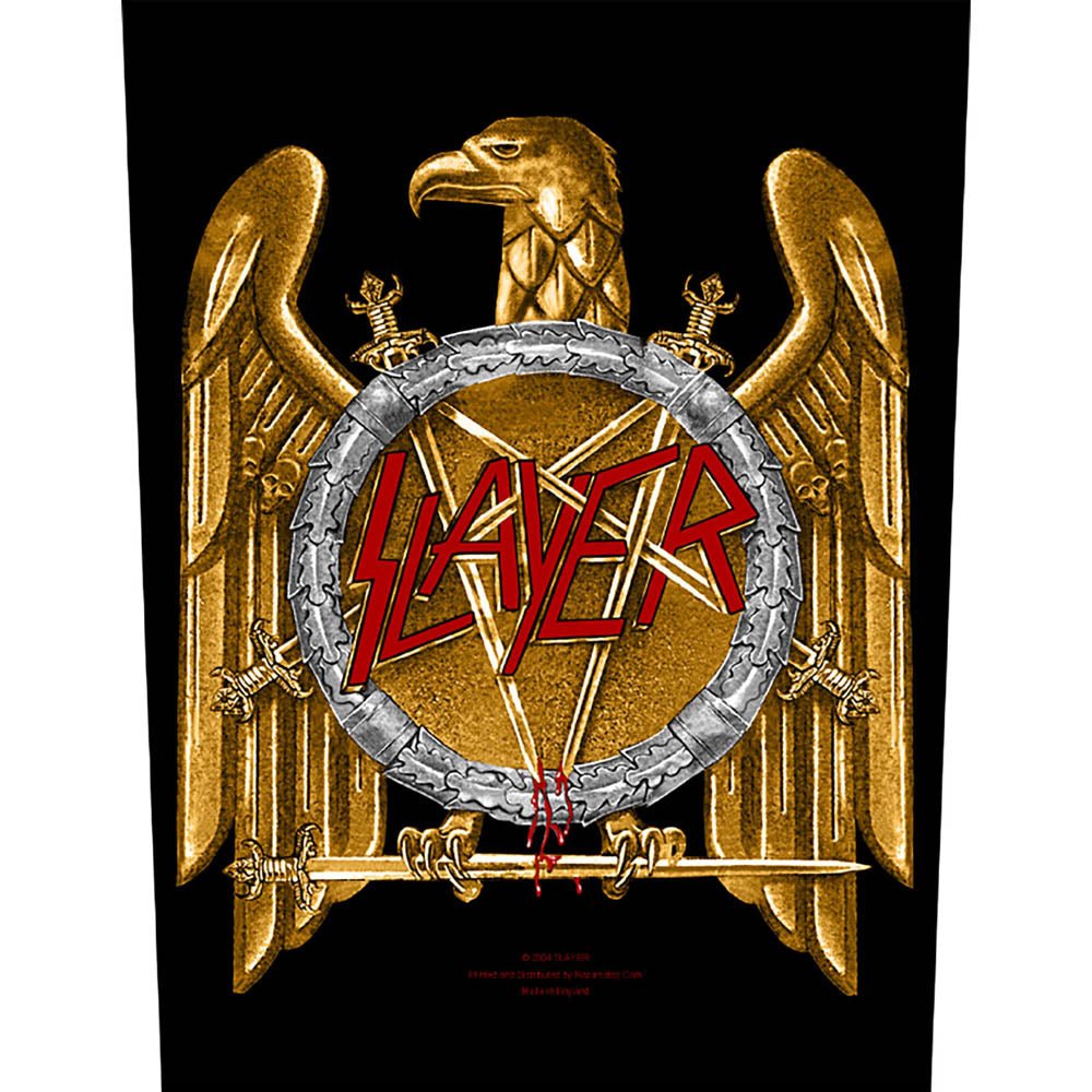Backpatch Slayer - Eagle - Fatima.Dk