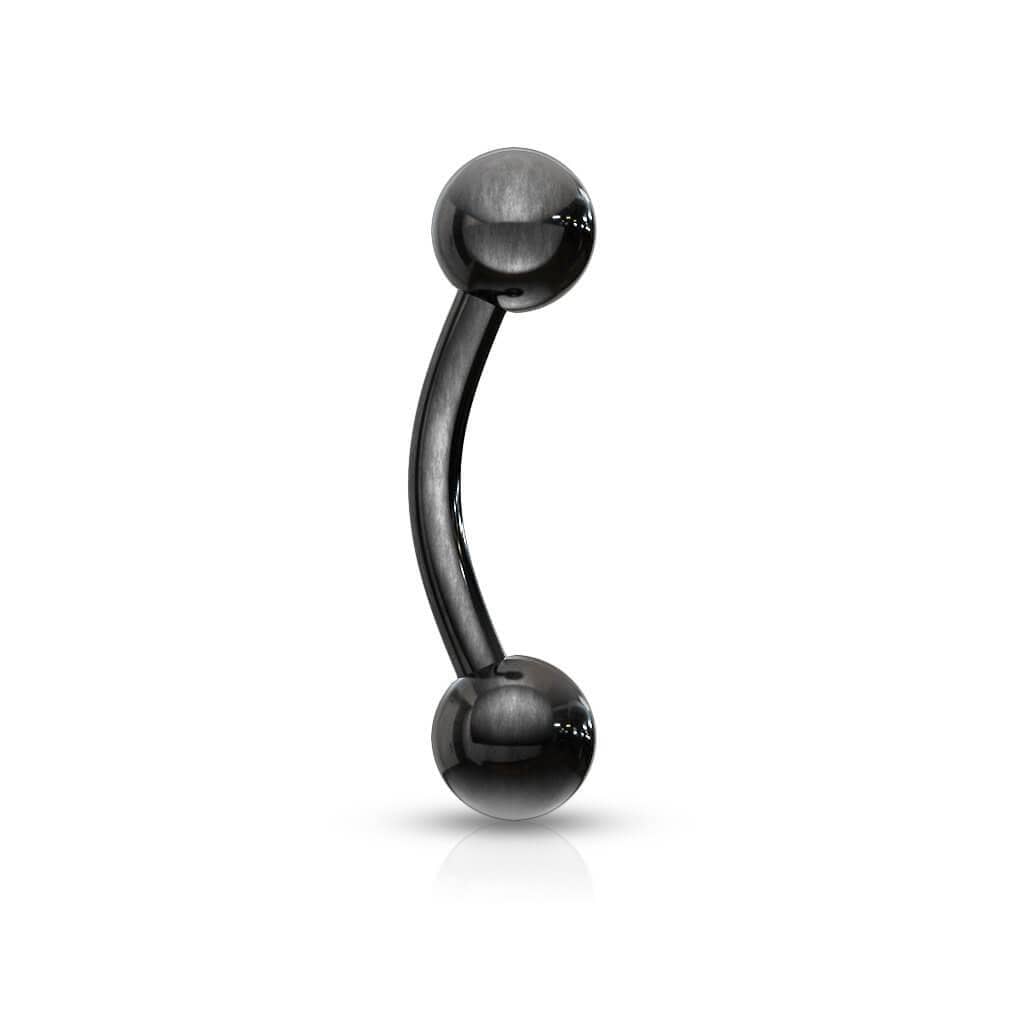 Bananabell Læbe / Daith / Intim Piercing BlaX - 316L Kirurgisk Stål - Fatima.Dk