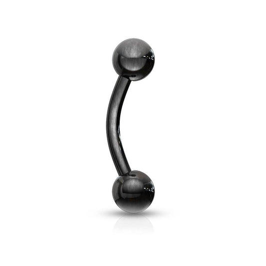 Bananabell Læbe / Daith / Intim Piercing BlaX - 316L Kirurgisk Stål - Fatima.Dk