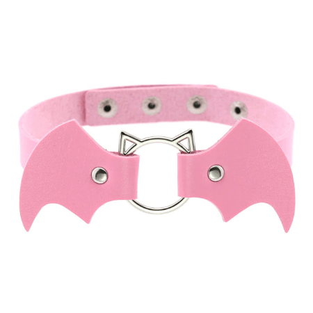 Choker Kittybat Pink - Fatima.Dk