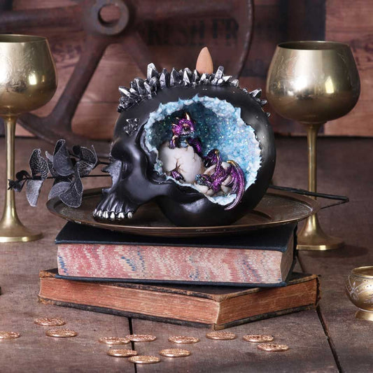 Figur Crystal Hatchlings Backflow Incense Burner (14cm) - Fatima.Dk