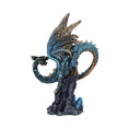 Load image into Gallery viewer, Figur Hear Me Roar Drage - Blå (15cm) - Fatima.Dk
