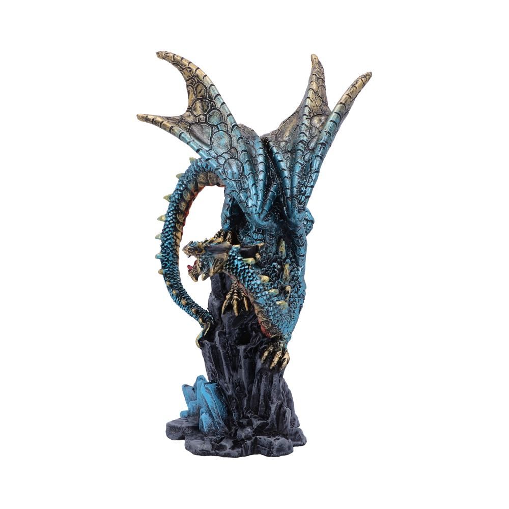 Figur Hear Me Roar Drage - Blå (15cm) - Fatima.Dk