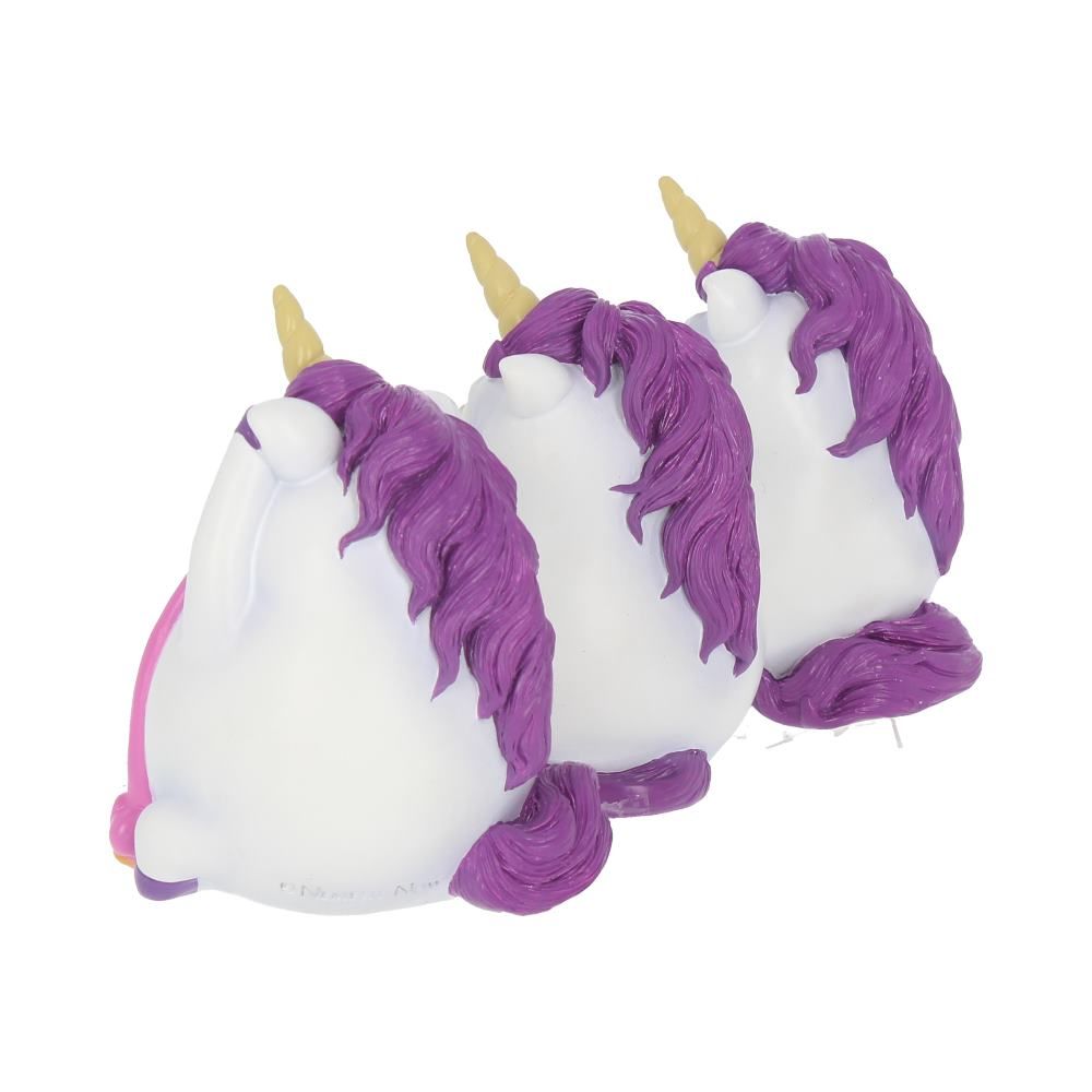 Figur Three Wise Pukicorns (8.5cm) - Fatima.Dk