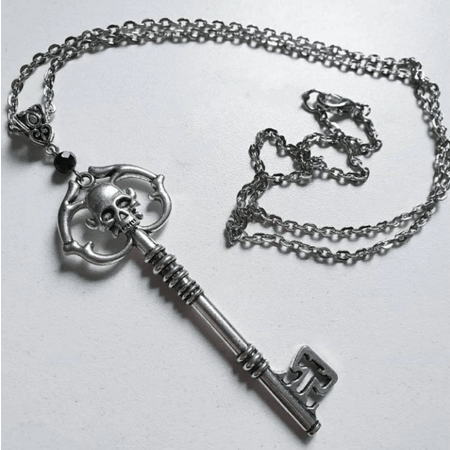 Halskæde Key of Death - Fatima.Dk