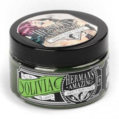 Hermans Hårfarve Olivias Green (115ml) - Fatima.Dk