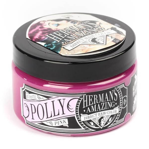 Hermans Hårfarve Polly Pink (115ml) - Fatima.Dk