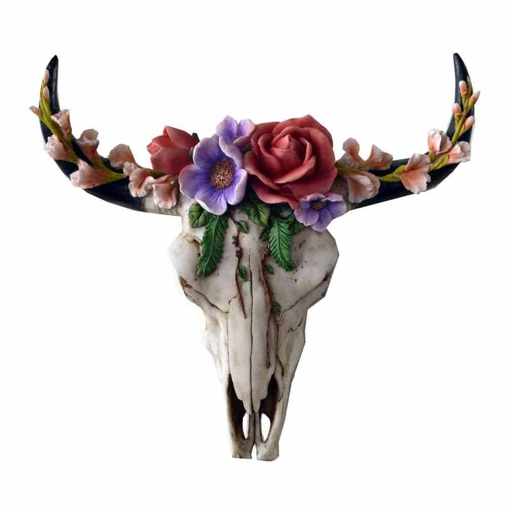 Kraine / Skull Blomster - Fatima.Dk