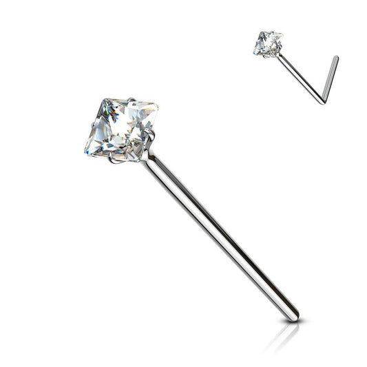 Næsefløjs Piercing - 925s Sølv - Fatima.Dk