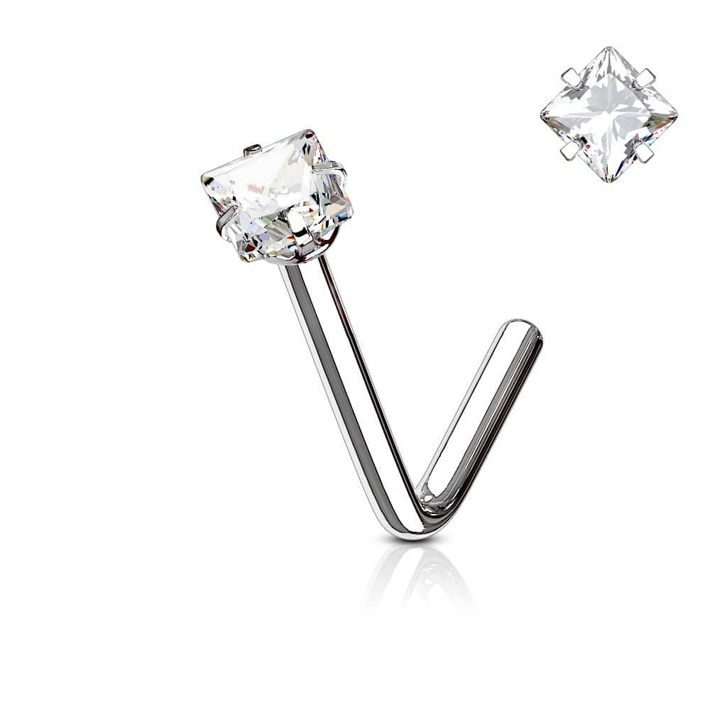 Næsefløjs Piercing Cut - 316L Kirurgisk Stål - Fatima.Dk