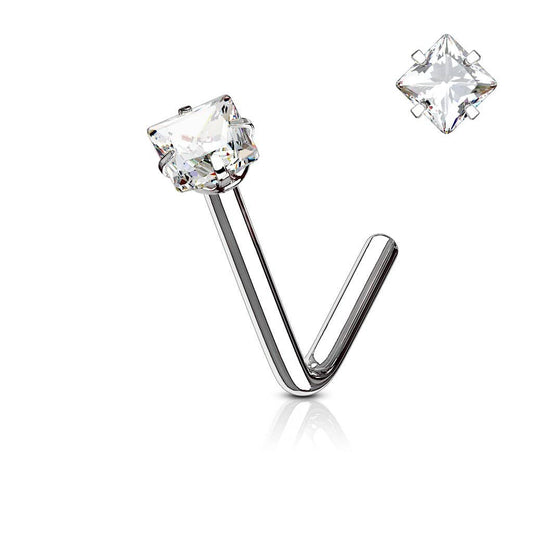 Næsefløjs Piercing Cut - 316L Kirurgisk Stål - Fatima.Dk