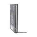 Load image into Gallery viewer, Notesbog Journal Black and White Spirit Board (17cm) - Fatima.Dk
