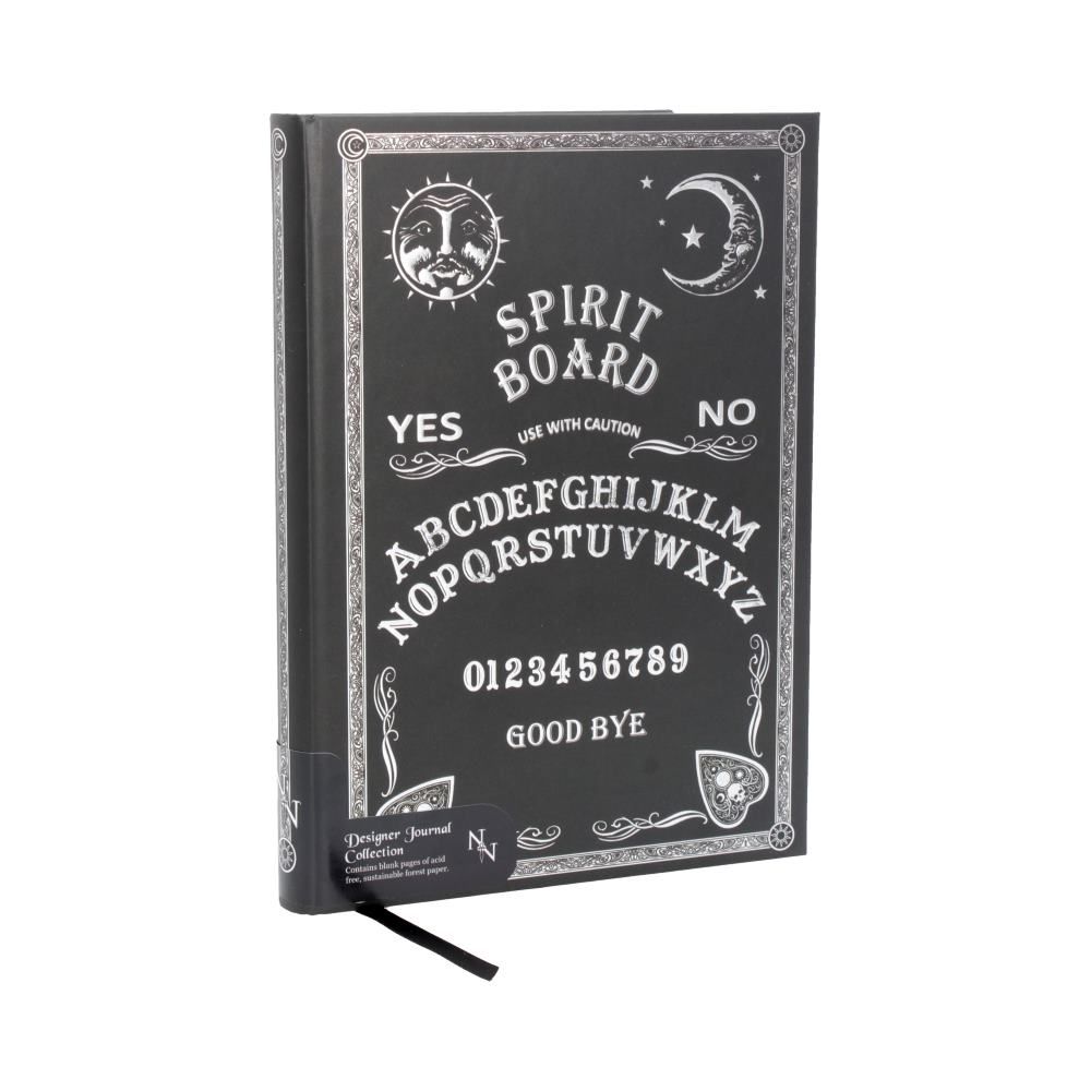 Notesbog Journal Black and White Spirit Board (17cm) - Fatima.Dk