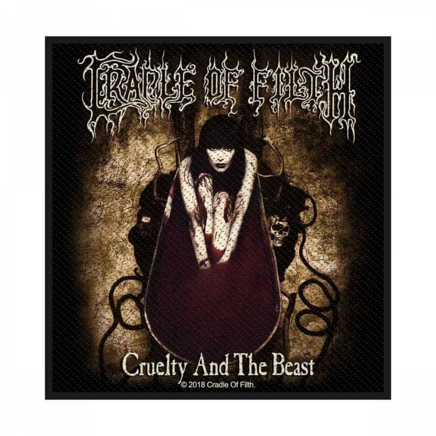 Patch Cradle of Filth - Cruelty and the beast - Fatima.Dk