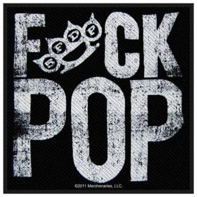 Patch Five Finger Death Punch - Fuck Pop - Fatima.Dk