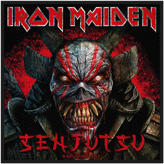 Patch Iron Maiden - Senjutsu Back Cover - Fatima.Dk