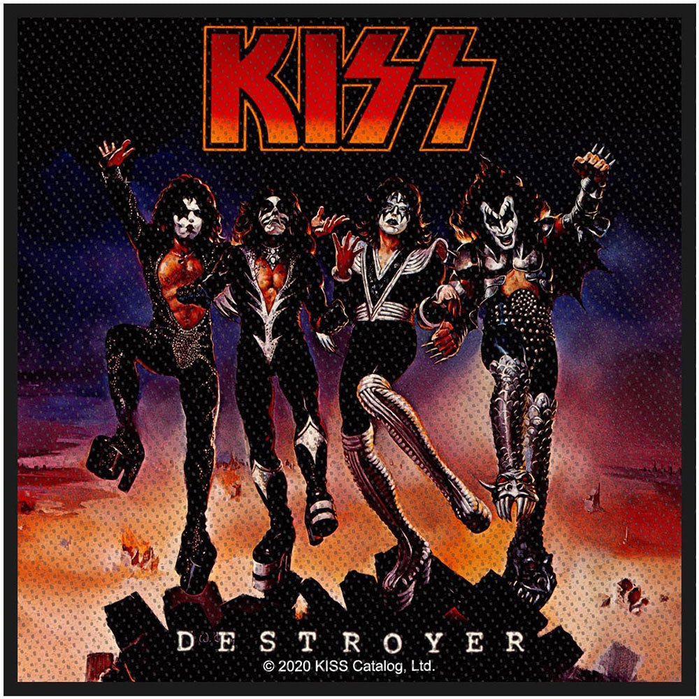 Patch Kiss - Destroyer - Fatima.Dk