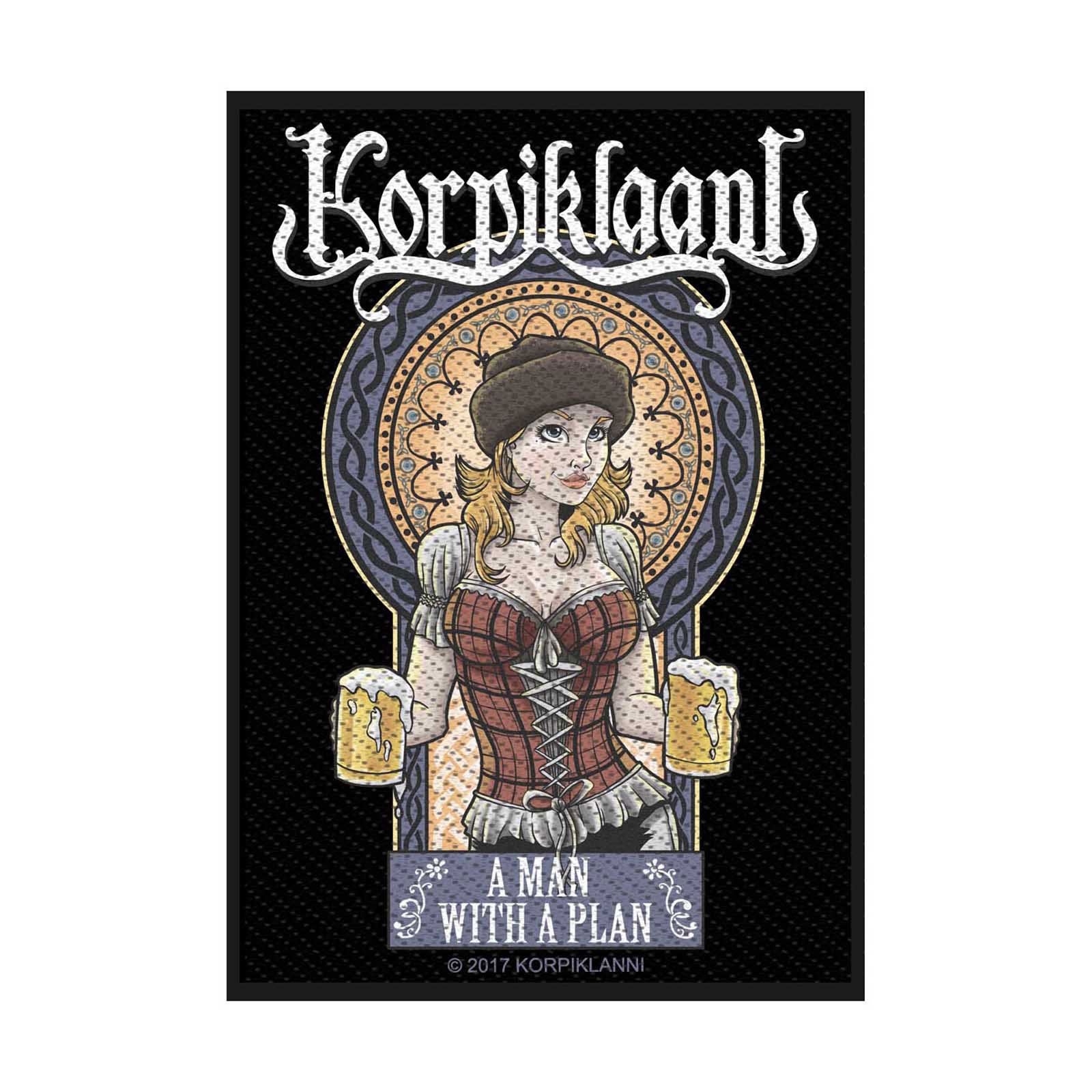 Patch Korpiklaani - A Man With A Plan - Fatima.Dk