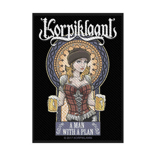 Patch Korpiklaani - A Man With A Plan - Fatima.Dk