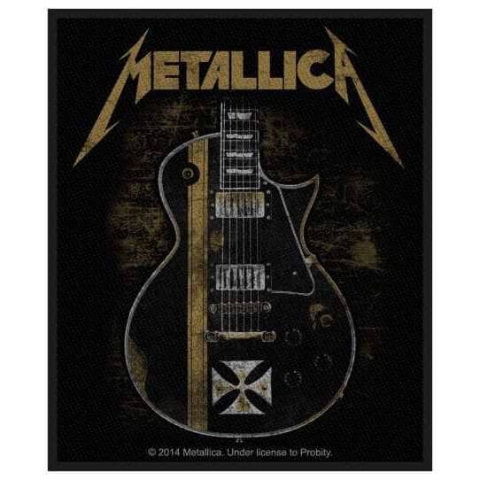 Patch Metallica - Guitar Logo - Fatima.Dk