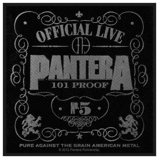 Patch Pantera - 101% Proof - Fatima.Dk