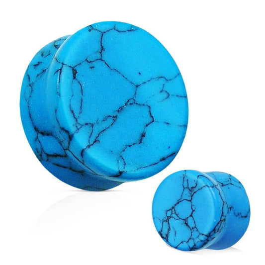 Plugs Stretch Turquise - Fatima.Dk