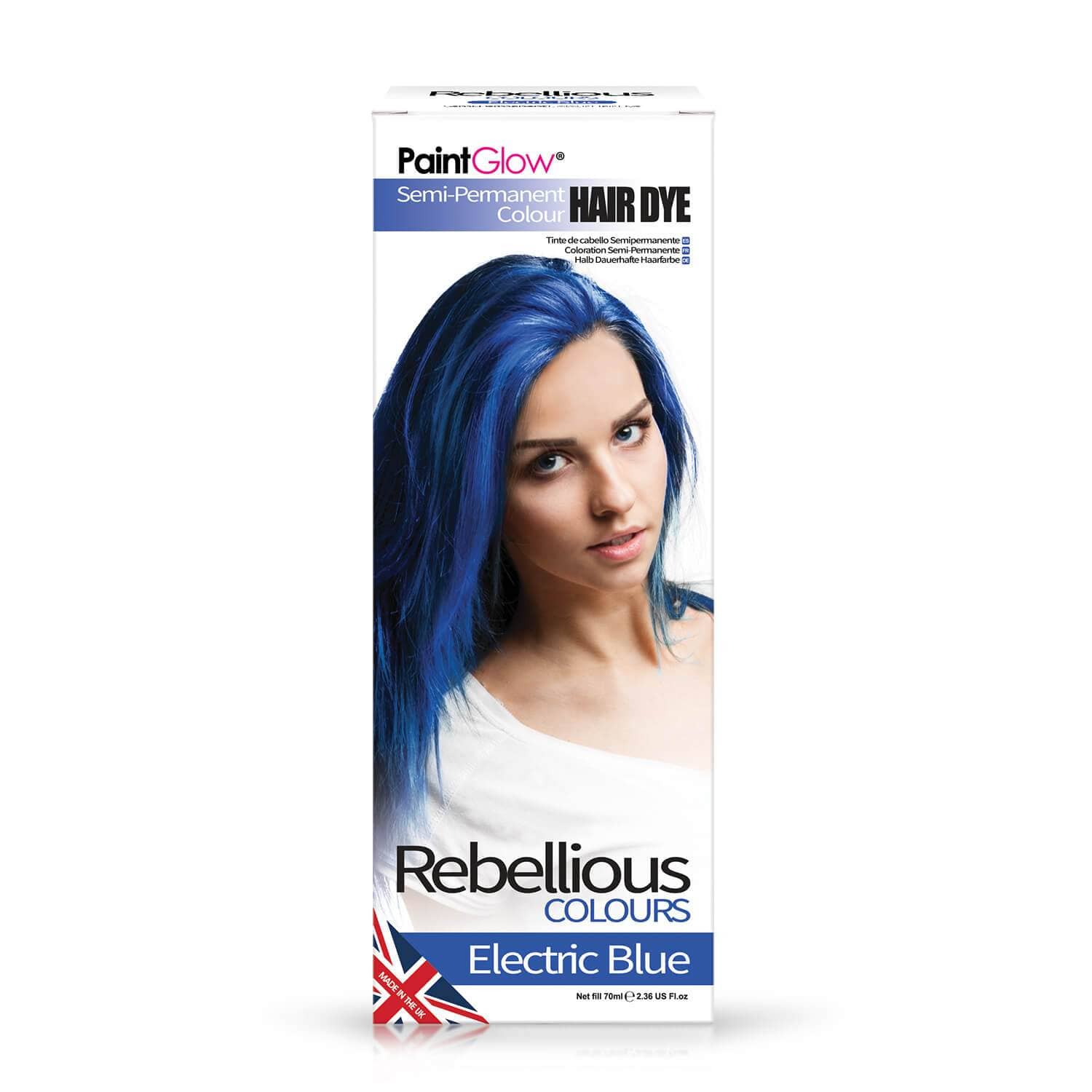 Rebellious Hårfarve Electric Blue - Fatima.Dk