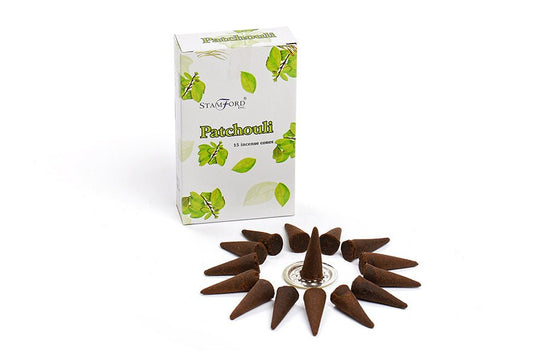 Røgelse Cones Stamford Patchouli - Fatima.Dk