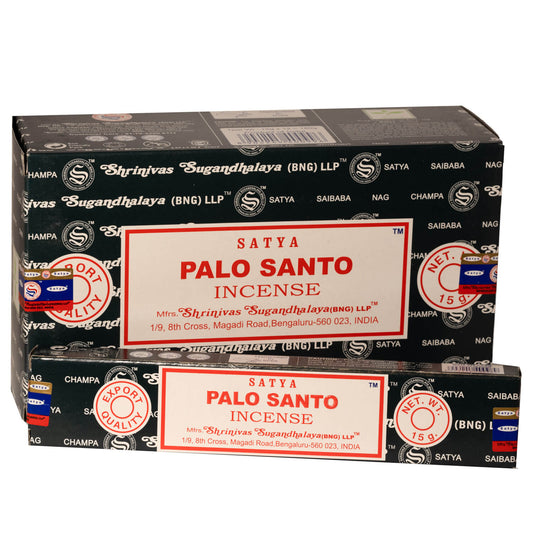 Røgelse Satya Palo Santo (15g) - Fatima.Dk