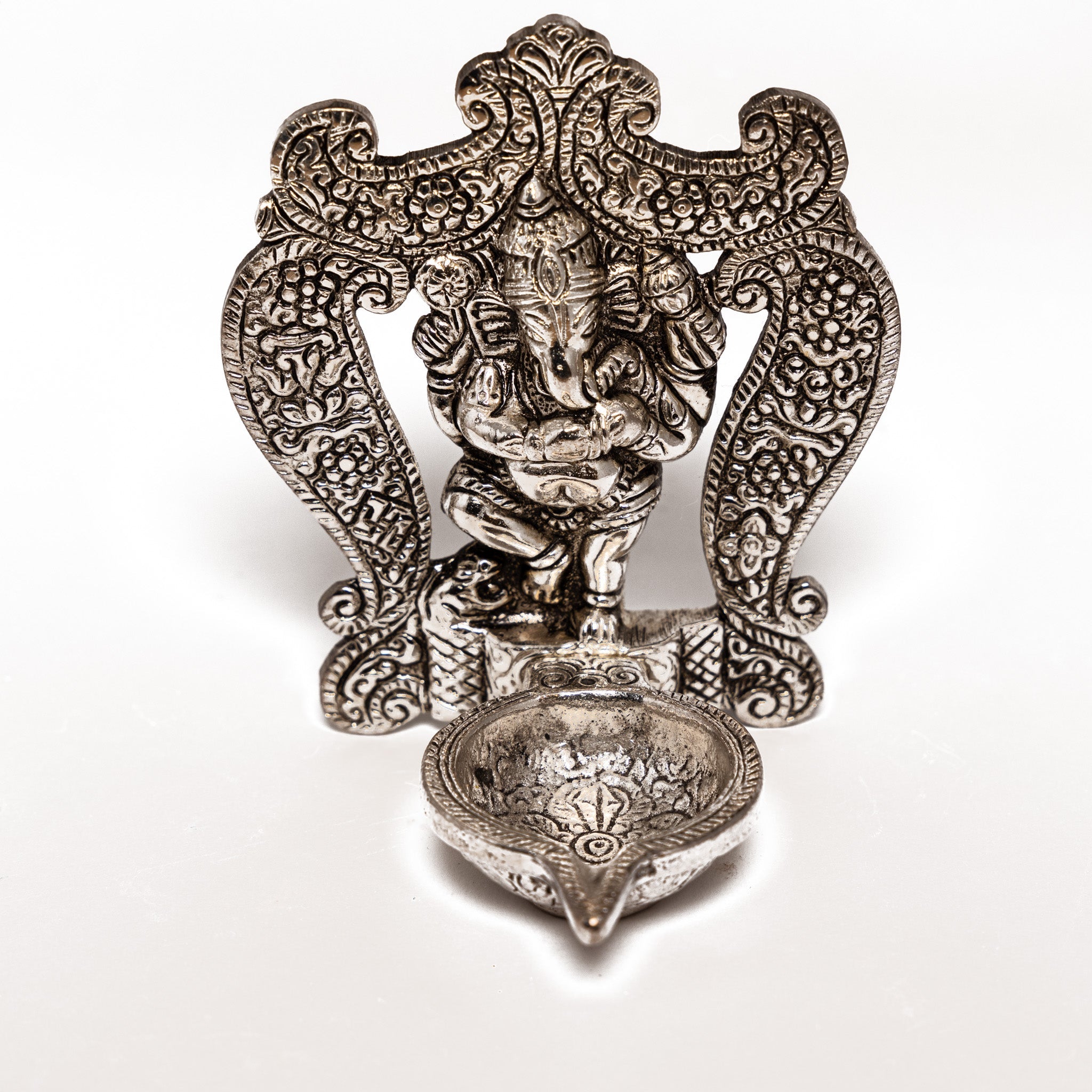 Røgelsesholder Metal Ganesh - Fatima.Dk