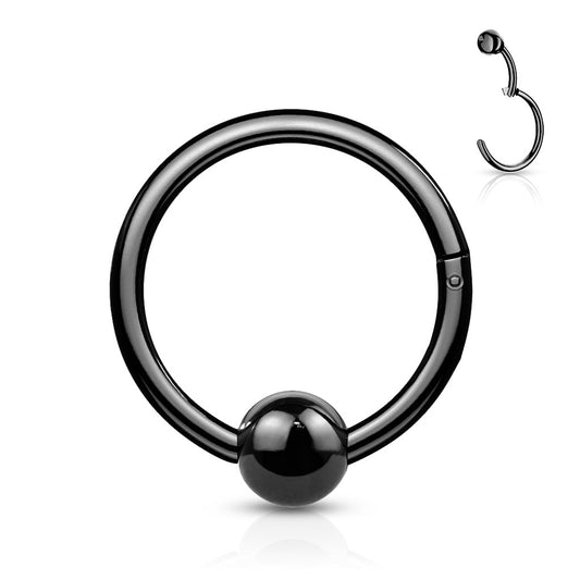 Segment BCR ring med hængse BlaX - 316L Kirurgisk Stål - Fatima.Dk
