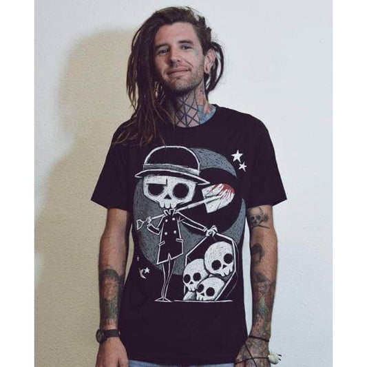 T-shirt Akumu Gravedigger (Herrefit) - Fatima.Dk