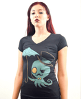 Load image into Gallery viewer, T-shirt Akumu Octopops (Pigefit) - Fatima.Dk
