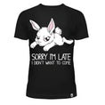 Bild in Galerie-Betrachter laden, T-shirt PI Sorry I'm Late - Fatima.Dk
