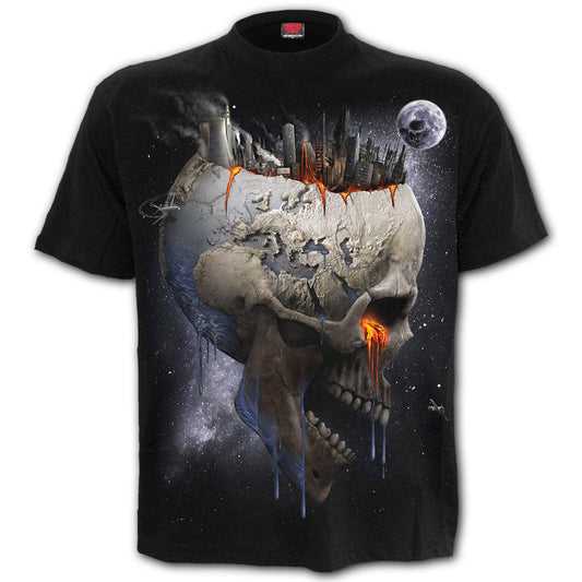 T-shirt Spiral Dead World - Fatima.Dk