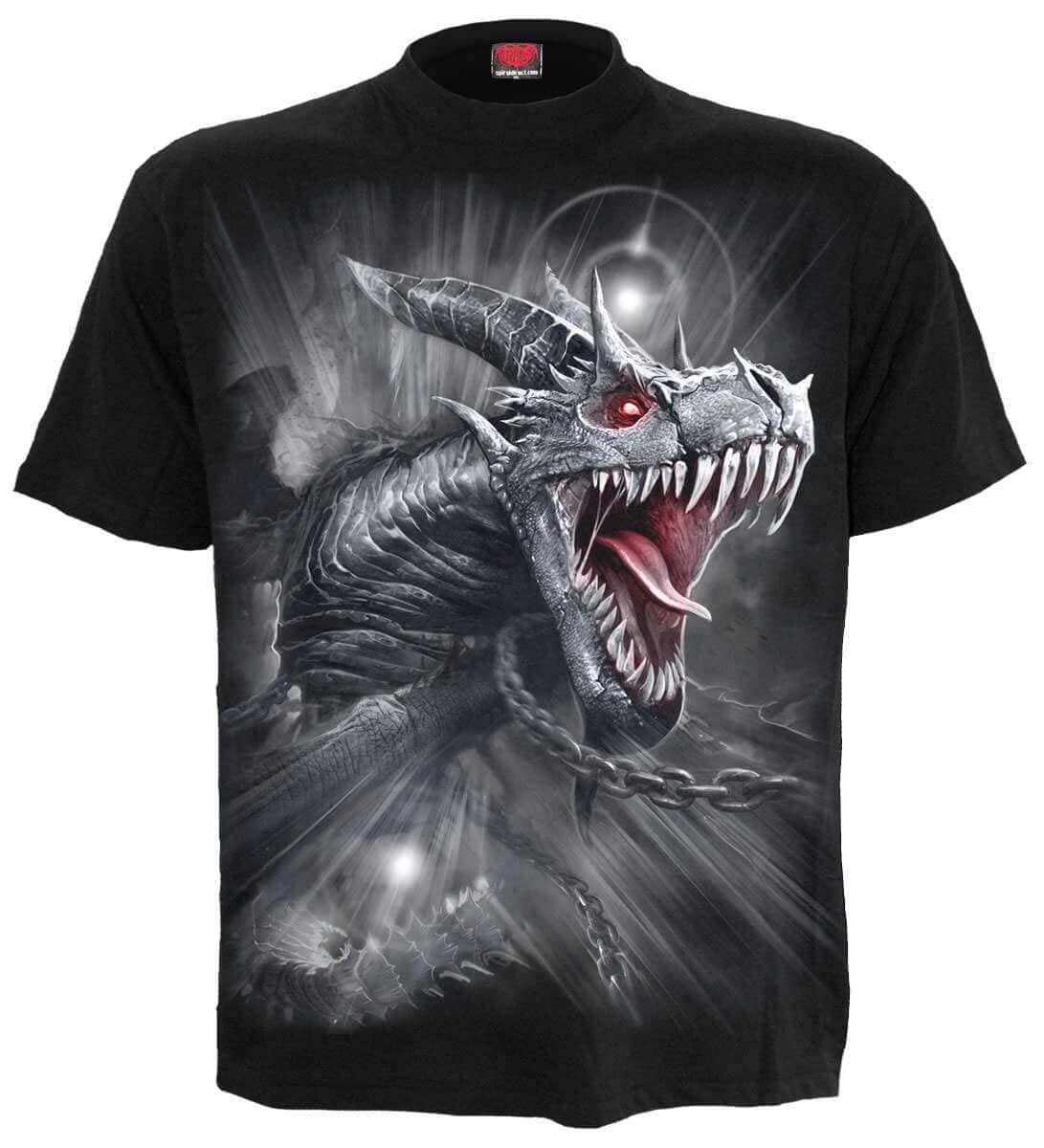 T-shirt Spiral Dragons Cry - Fatima.Dk
