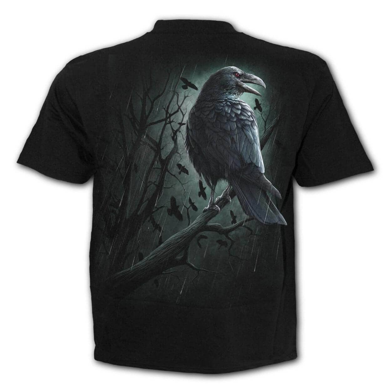 T-shirt Spiral Shadow Raven - Fatima.Dk